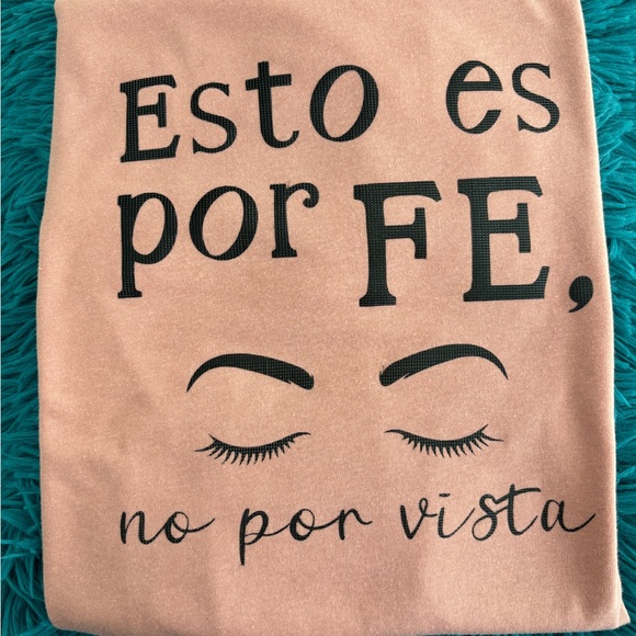 Esto es por Fe, no por vista T-shirt - Picture 1 of 8